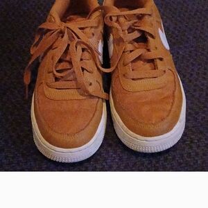 Kids Tan Nike  Sneakers